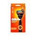 Gillette Maquinilla de afeitar recargable con cabezal basculante y vibratorio de cinco hojas gillette Fusion 5 power