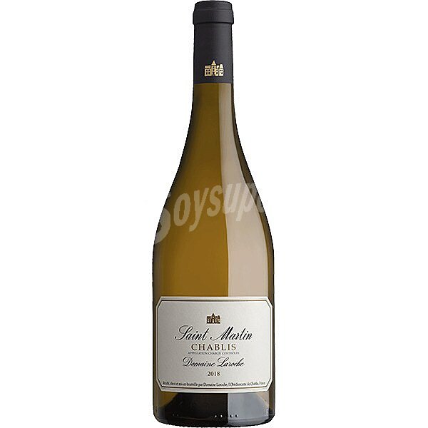 Saint Martín vino blanco Chablis Francia ecológico