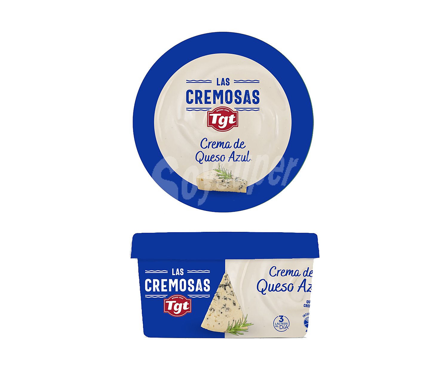 Crema de queso azul Roncari-blue TGT LAS cremosas