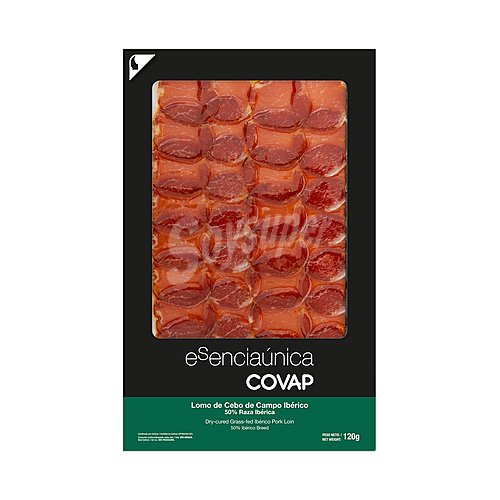 Covap Lomo de cebo de campo ibérico (50% raza ibérica) cortado en lonchas covap Esenciaúnica