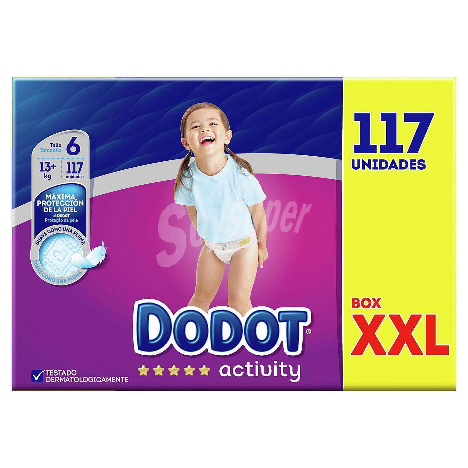 Pañales Dodot Activity T6 (13+ kg.)