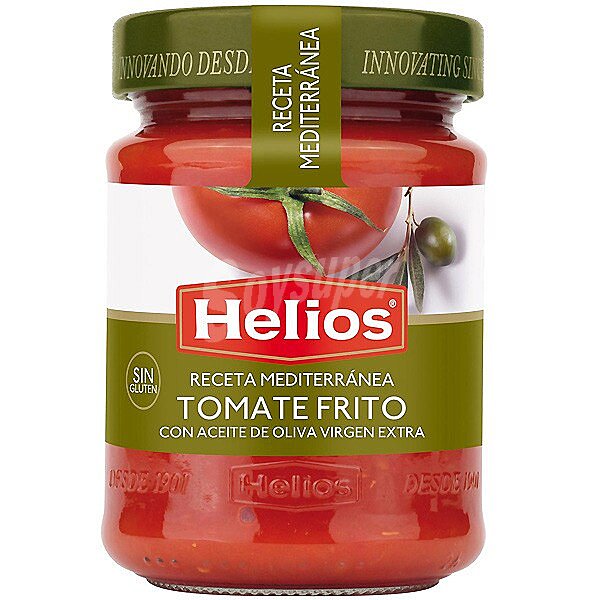 Tomate frito con aceite de oliva virgen extra estilo Mediterráneo