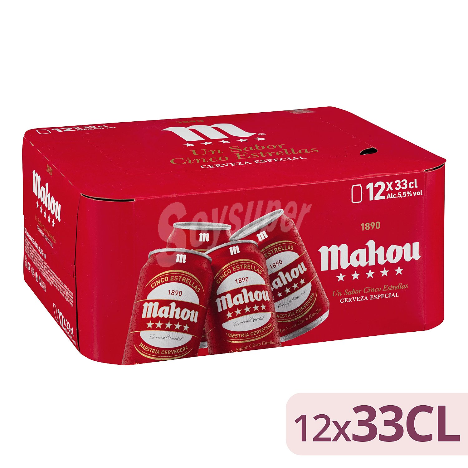 Cervezas mahou 5 estrellas