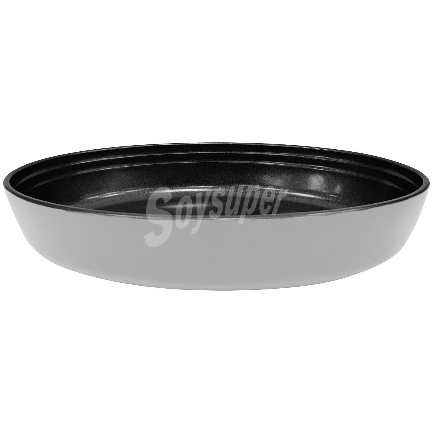 Fuente Oval para Horno Vidrio Borosilicato vitrinor 24x6x35 cm - Gris