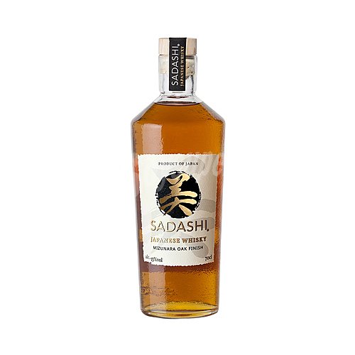 Sadashi Whisky blended japones envejecido en barricas de Mizunara saashi