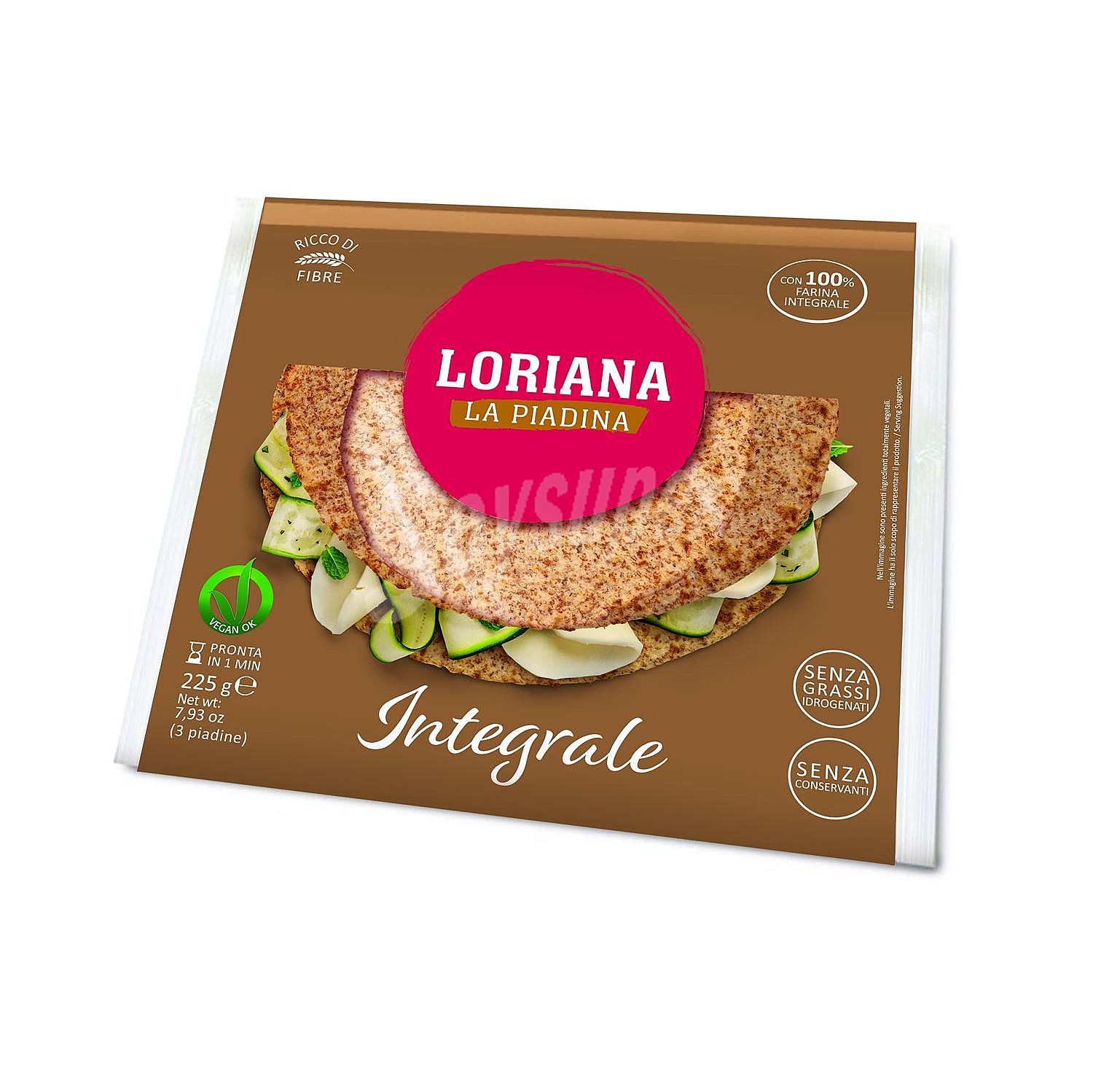 Piadina integral Loriana