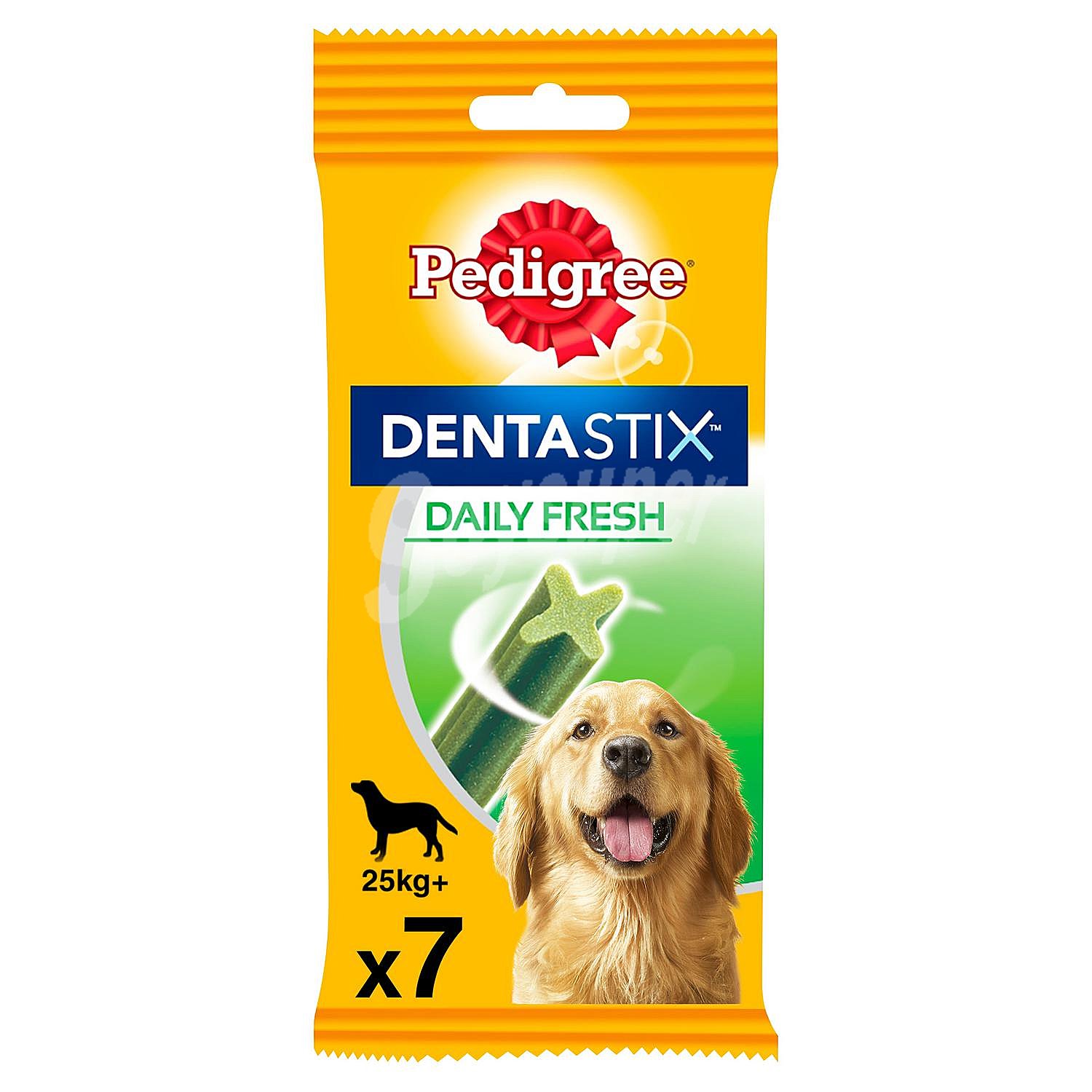 Snacks dental para perros grandes Pedigree Dentastix Fresh