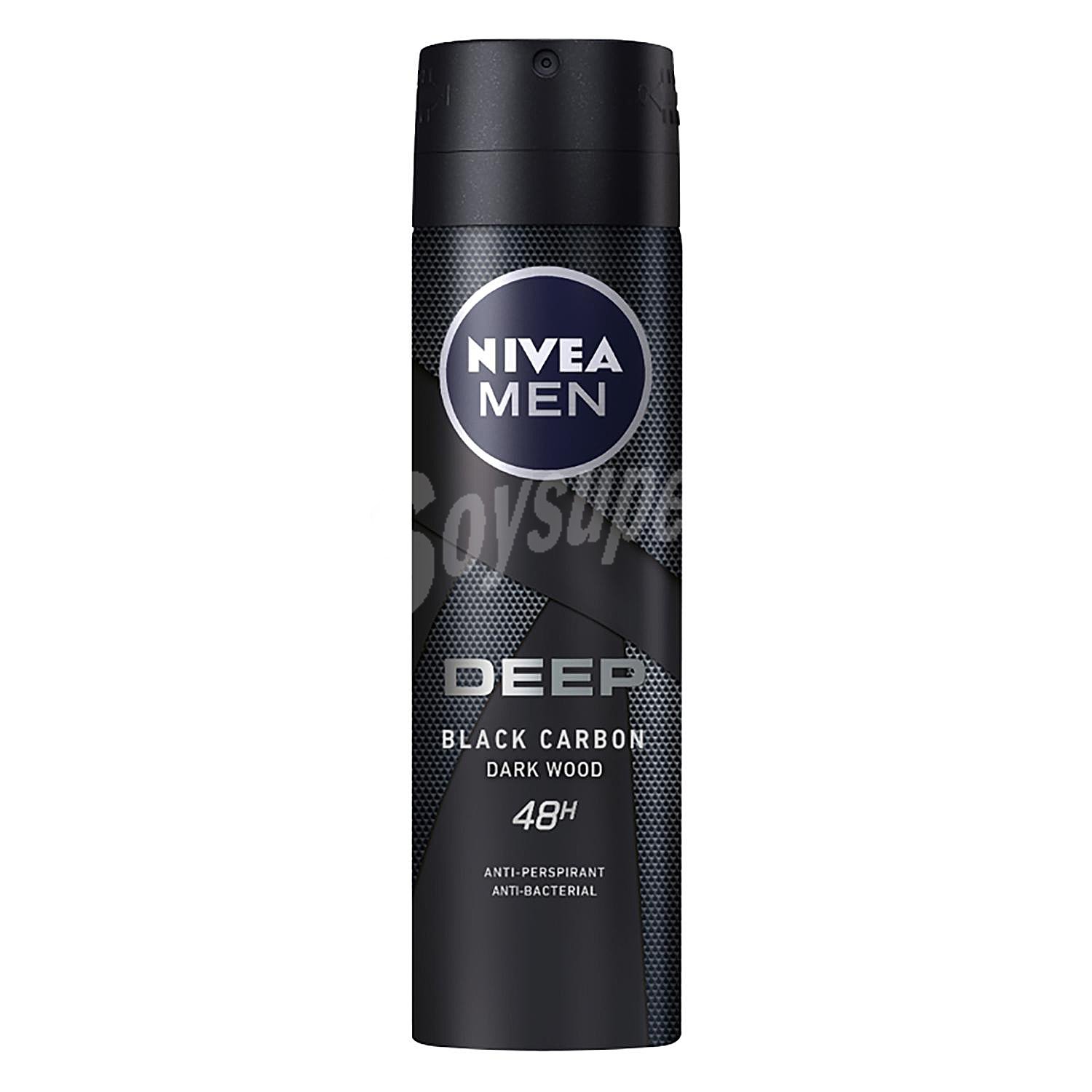 Desodorante Deep Black Carbon Dry & Clean Feel anti-bacteriano anti-transpirante 48h