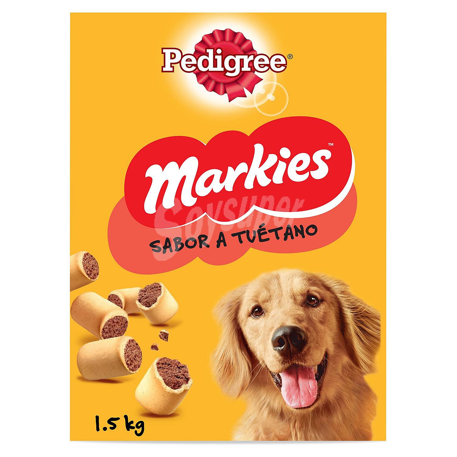 Snacks de tuétano para perros Pedigree Markies