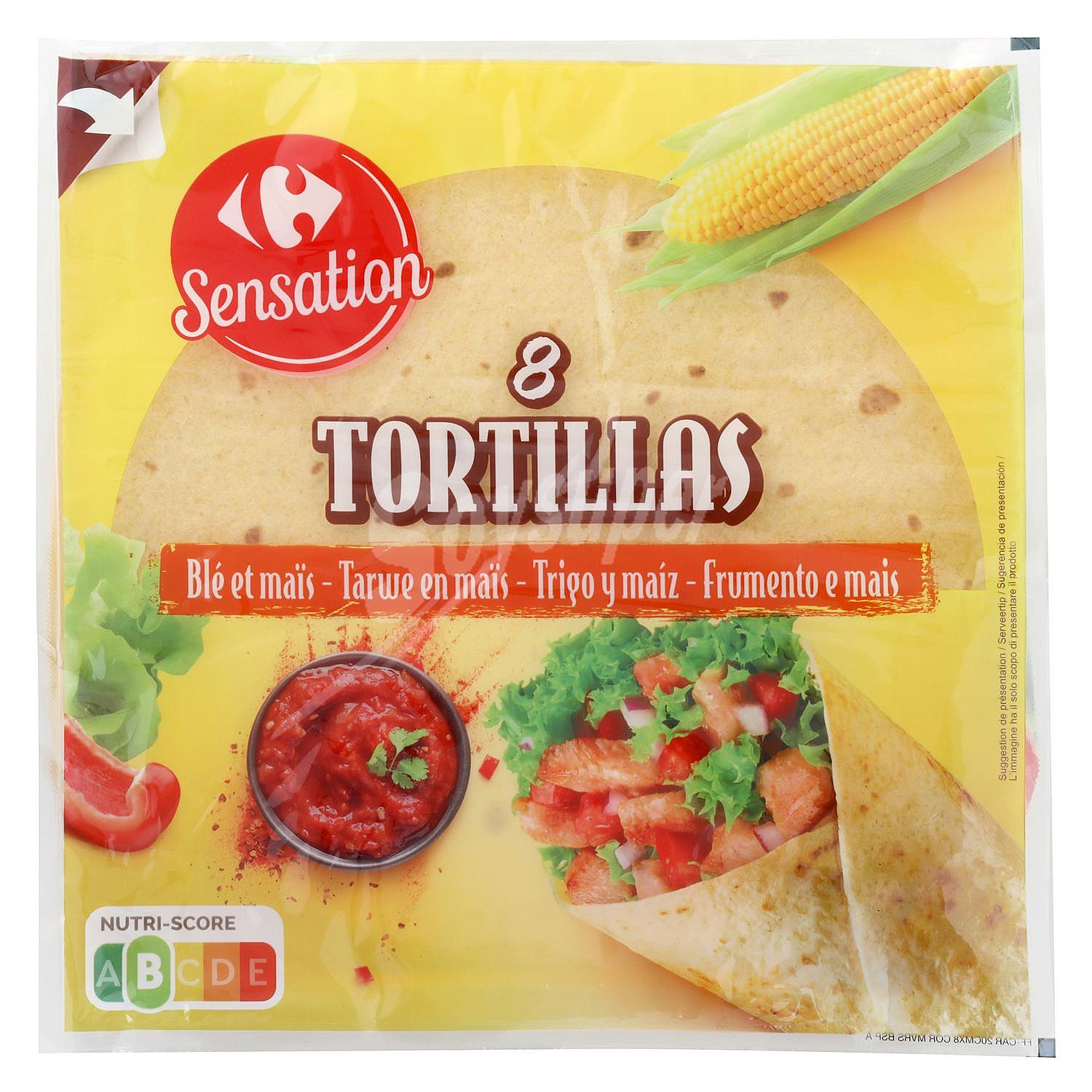 Tortillas de trigo y maiz