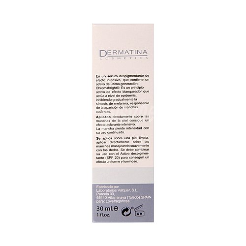 Dermatina Serum despigmentante, corrector de manchas de efecto intensivo dermatina cosmetics