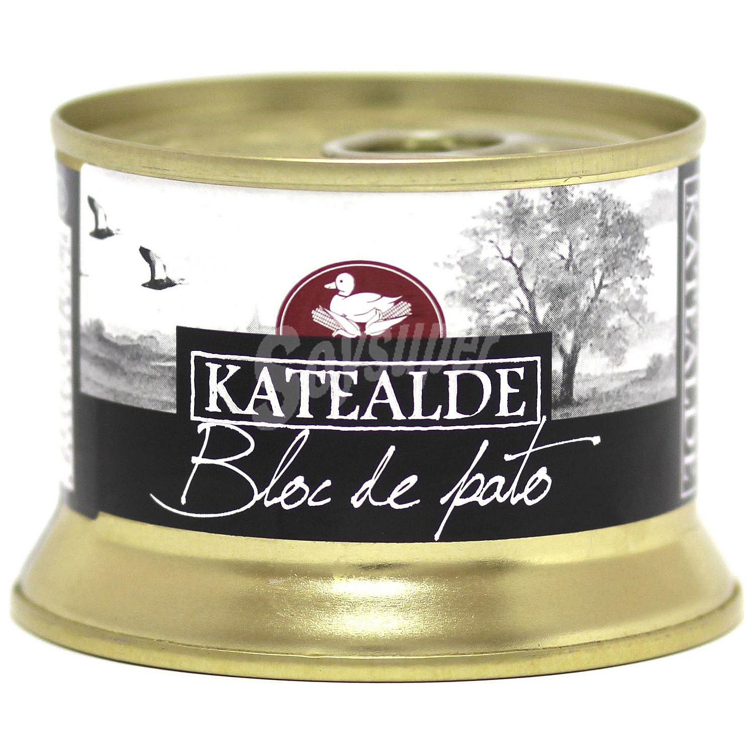 Bloc de foie de pato sin gluten y sin lactosa