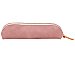 Estuche portatodo compacto color rosa pastel,