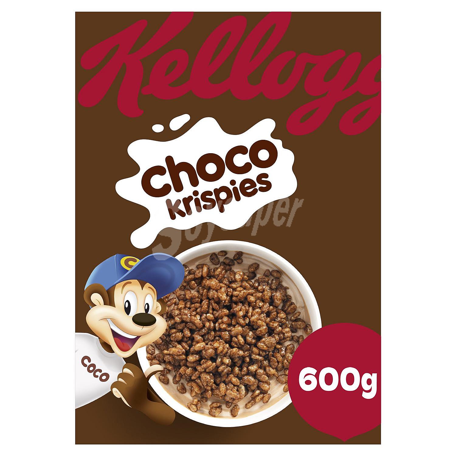 Cereales de arroz tostado con sabor a chocolate kellogg´s Choco Krispies