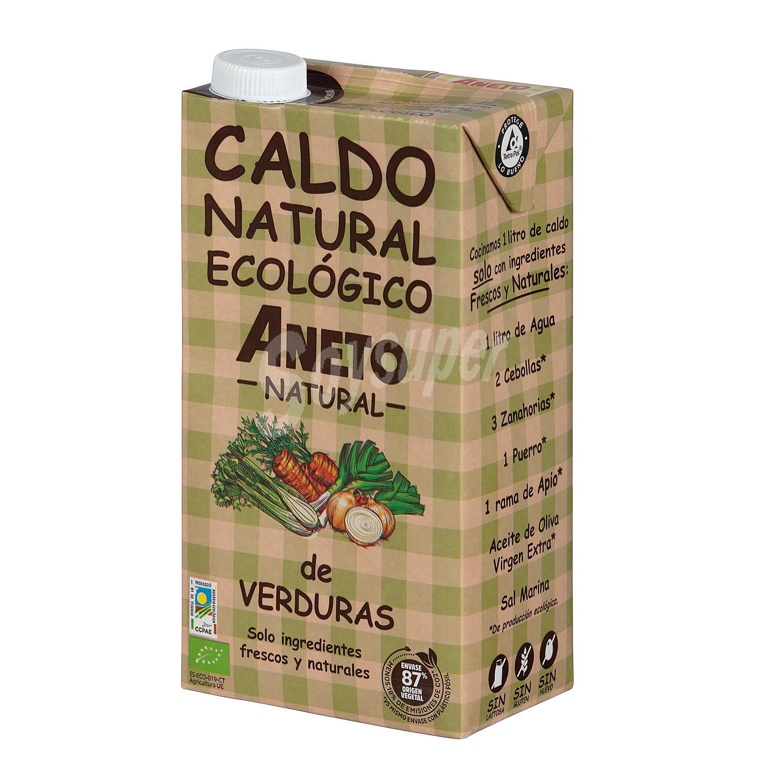 Caldo eco de verduras