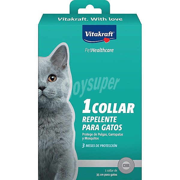 Collar repelente para gatos