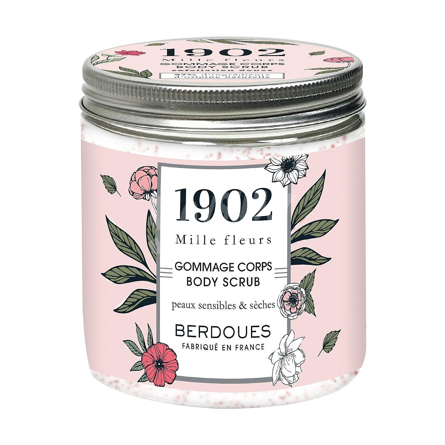 Exfoliante corporal berdoues Fleurs