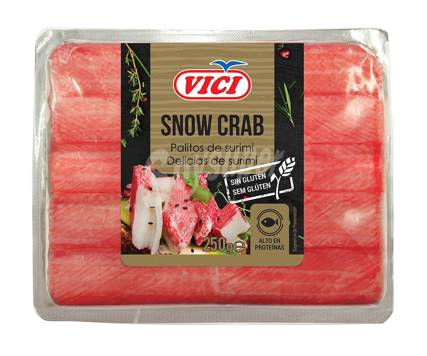 Surimi palitos Snow Crab premium sin gluten