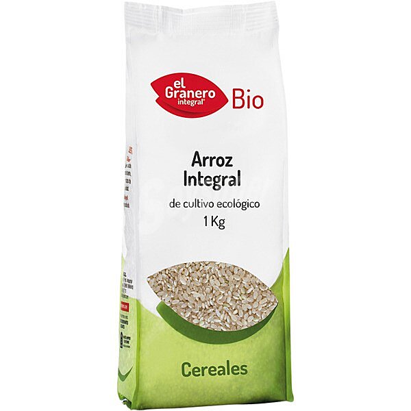 Bio arroz integral de cultivo ecologico envase 1 kg