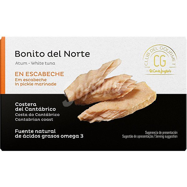 Bonito del norte en escabeche