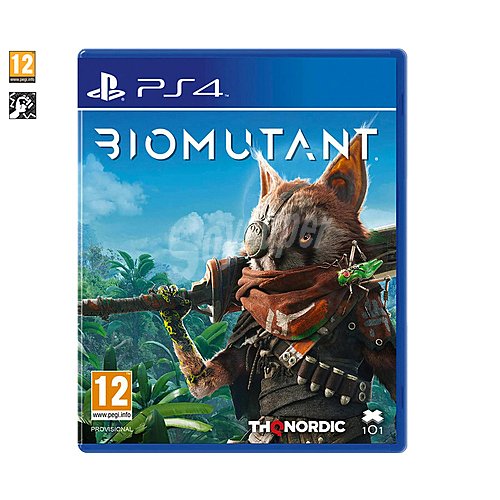 Biomutant para Playstation 4. Género: acción, rol, rpg. pegi: +12.