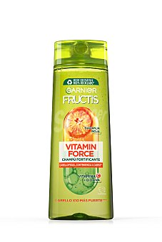 Champú fortificante Vitamin Force con vitamina C + biotina para cabello frágil con tendencia a caerse