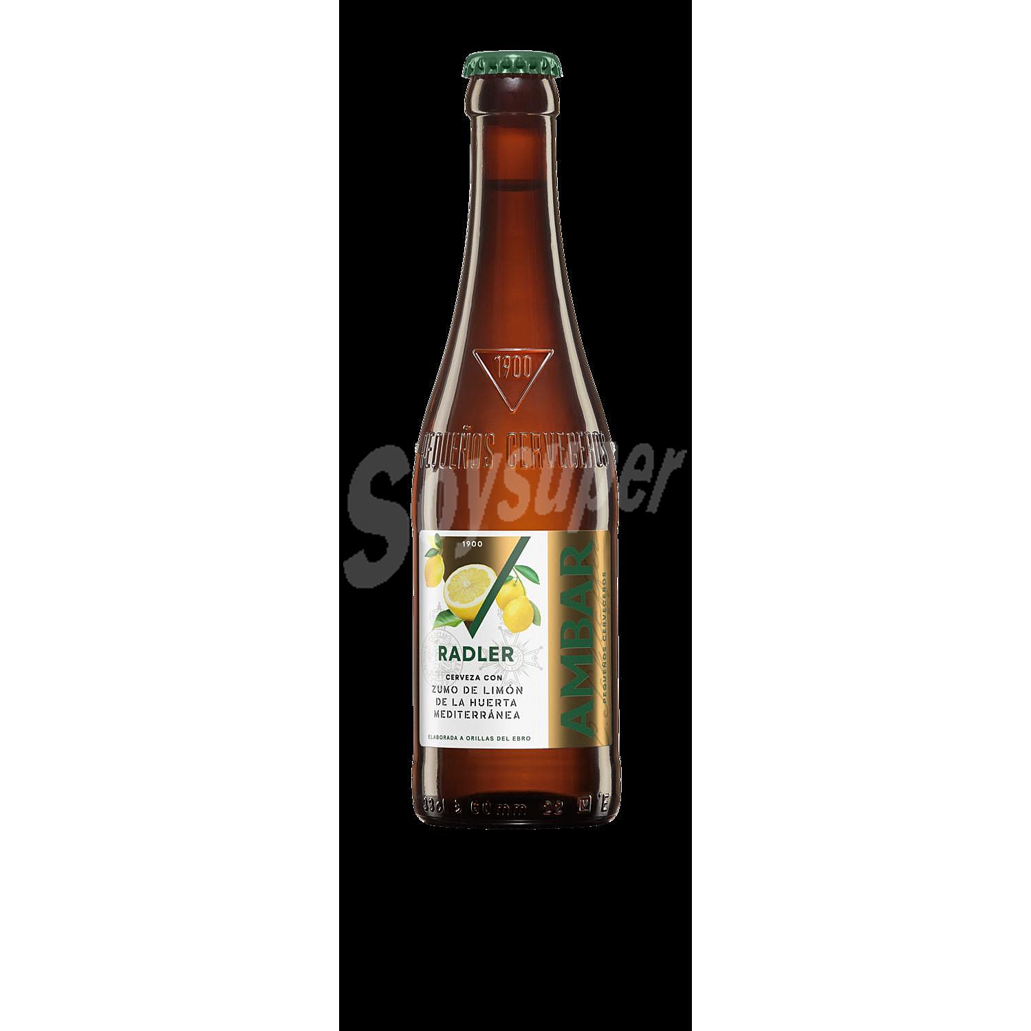 Cerveza Ambar Radler Lager premium