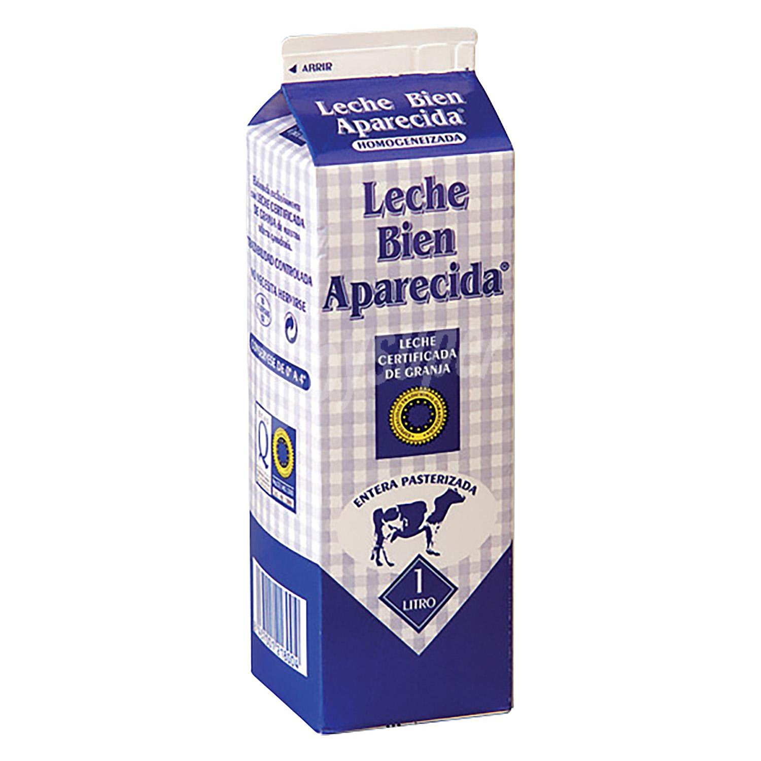 Leche entera pausteurizada Bien Aparecida