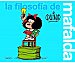 La filosofía de Mafalda, quino. Género: cómics. Editorial Lumen.