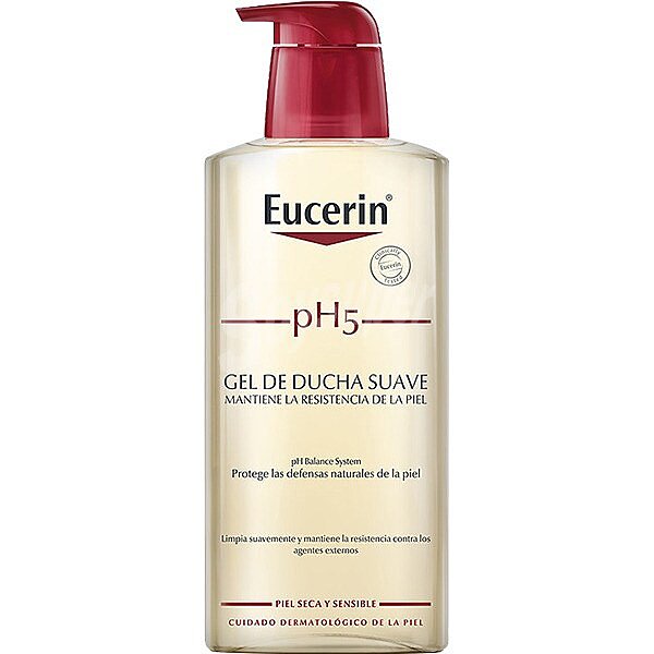 Gel de ducha suave para pieles secas y sensibles PH5