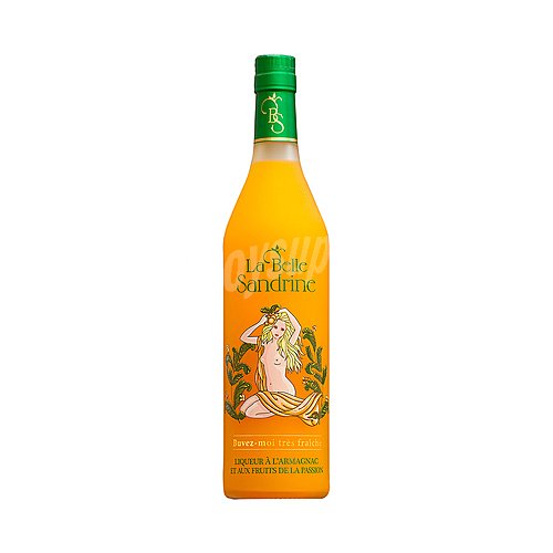 LA belle sandrine Licor de armagnac con fruta de la pasión LA belle sandrien