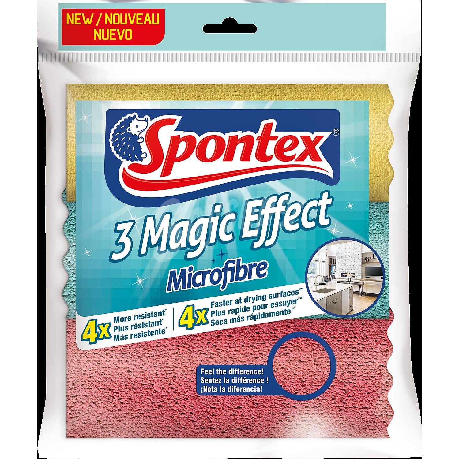 Bayetas Microfibra spontex - Multicolor