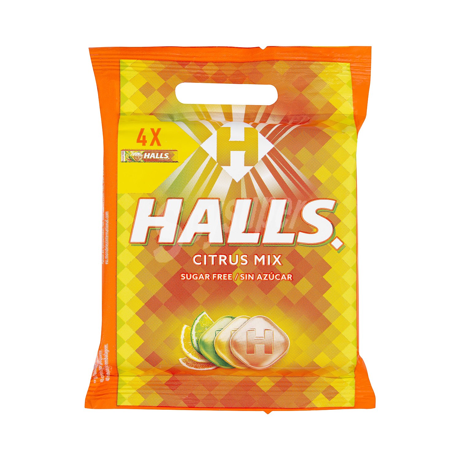 Caramelo sin azúcar halls vita-c