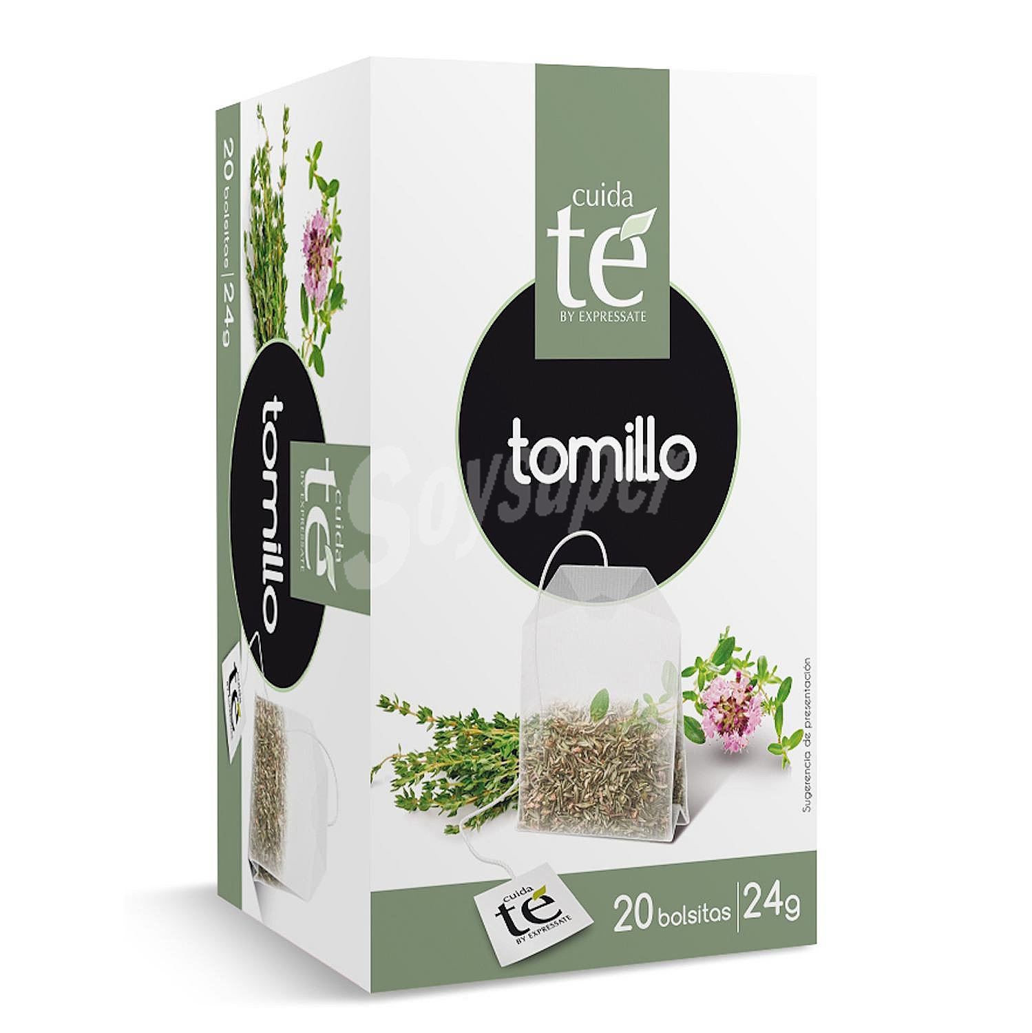 Infusión tomillo en bolsitas Cuida Té