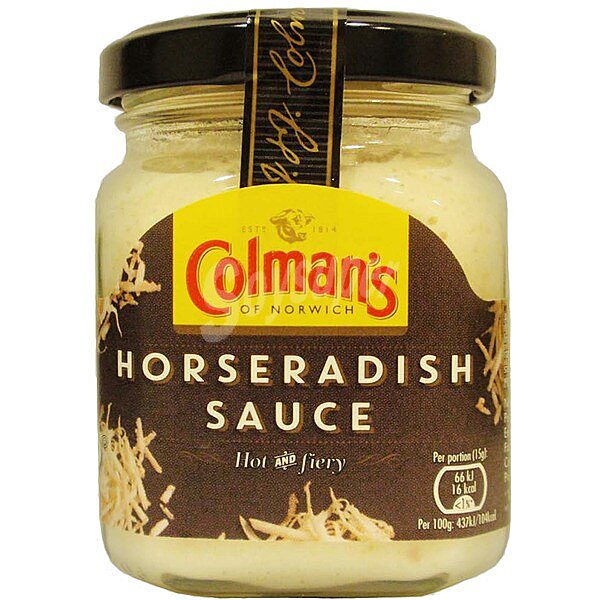 Horseradish salsa de rábano picante para carnes asadas