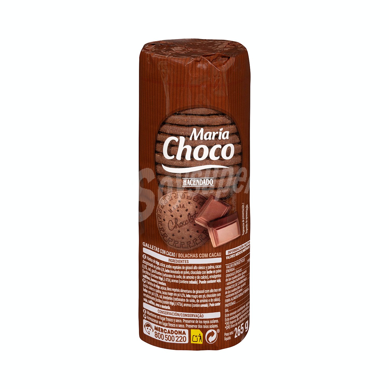 Galletas María choco