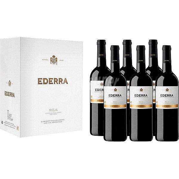 vino tinto crianza D.O. Rioja caja