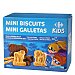 Galletas recubiertas de chocolate y leche Mini Biscuits Carrefour Kids