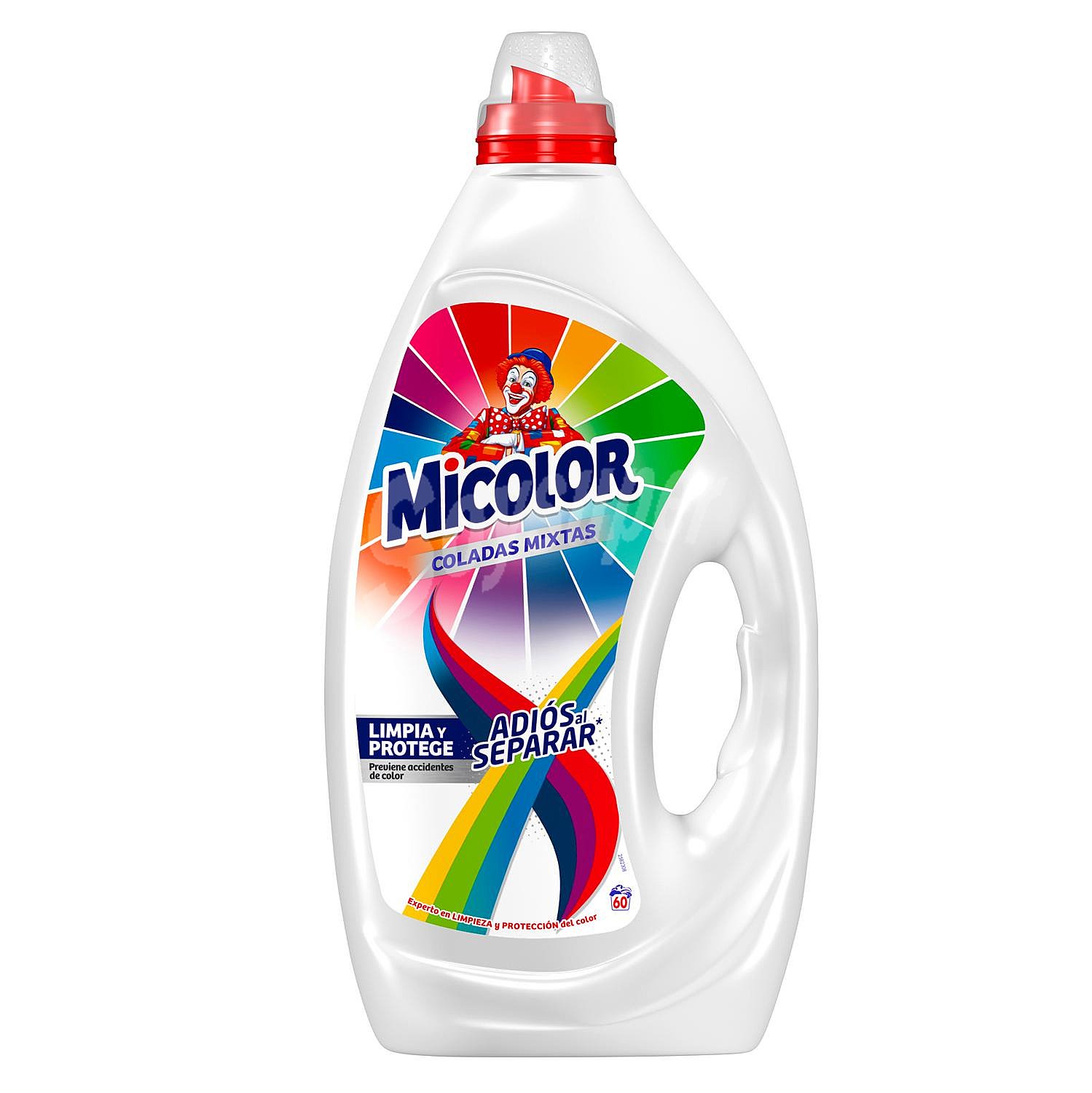 Detergente líquido coladas mixtas Micolor