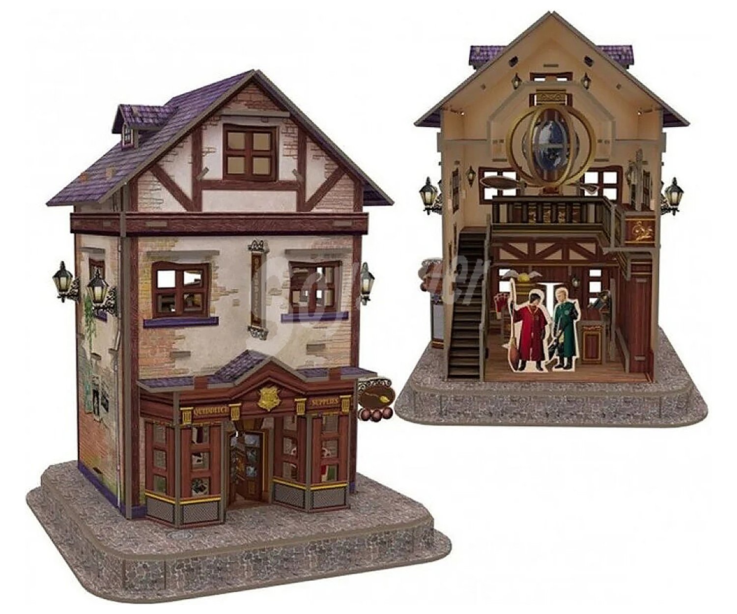 Puzzle en 3 dimensiones Tienda de articulos de quidditch cpm 71 piezas,