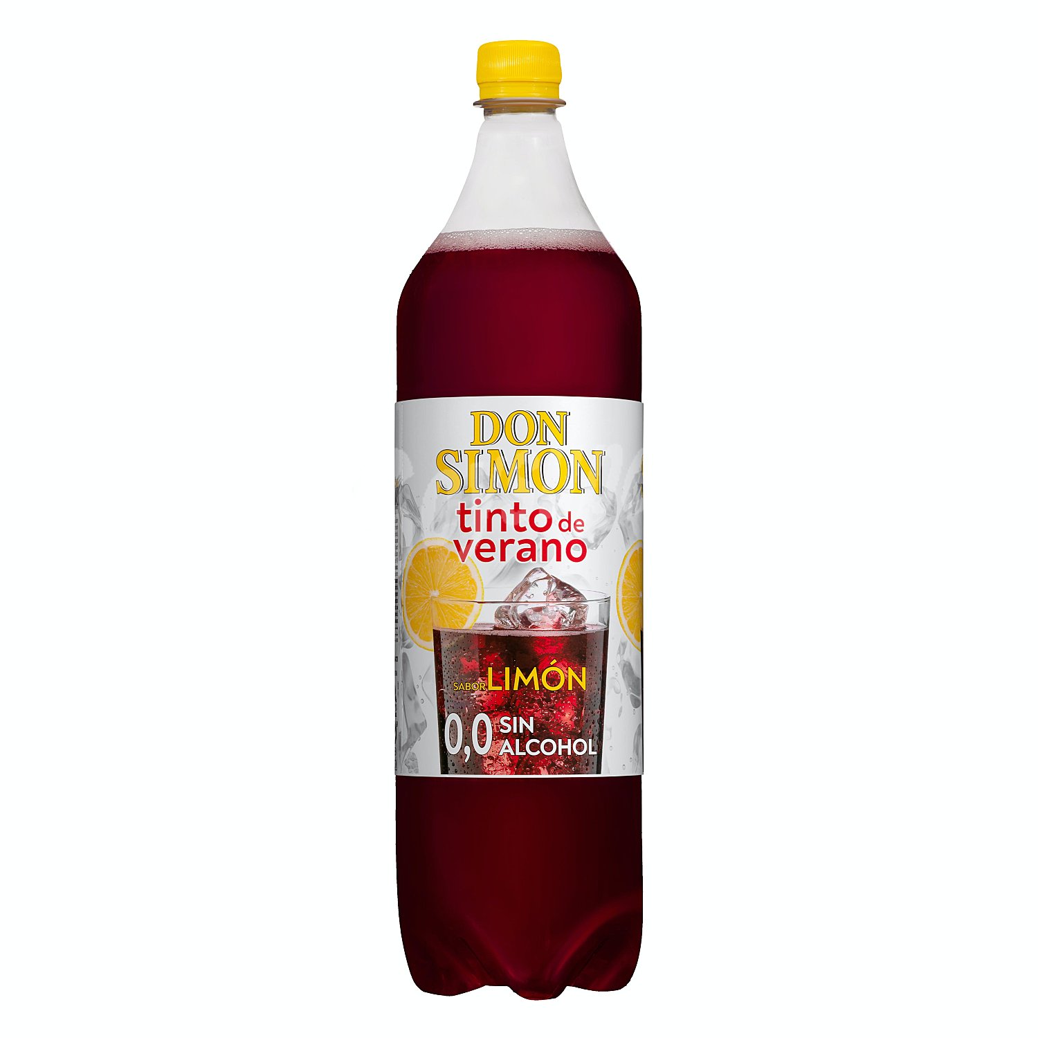 Tinto de verano 0,0 (sin alcohol) sabor limón DON simón