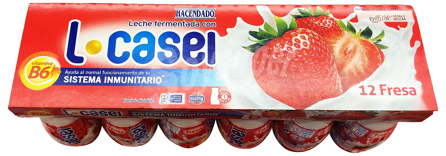 Yogur liquido L casei fresa 