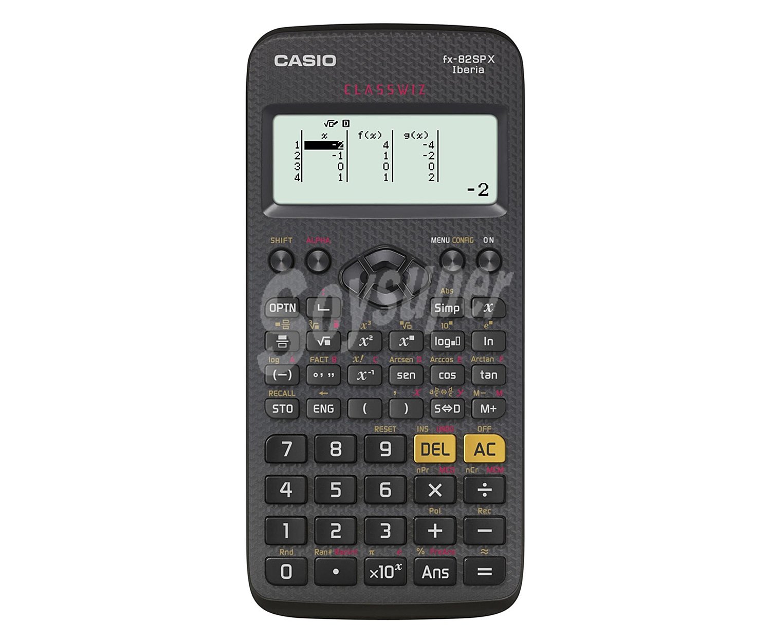 Calculadora científica con pantalla LCD de 2 lineas y 12 dígitos, a pilas casio Fx-82SPX Fx-82SPX