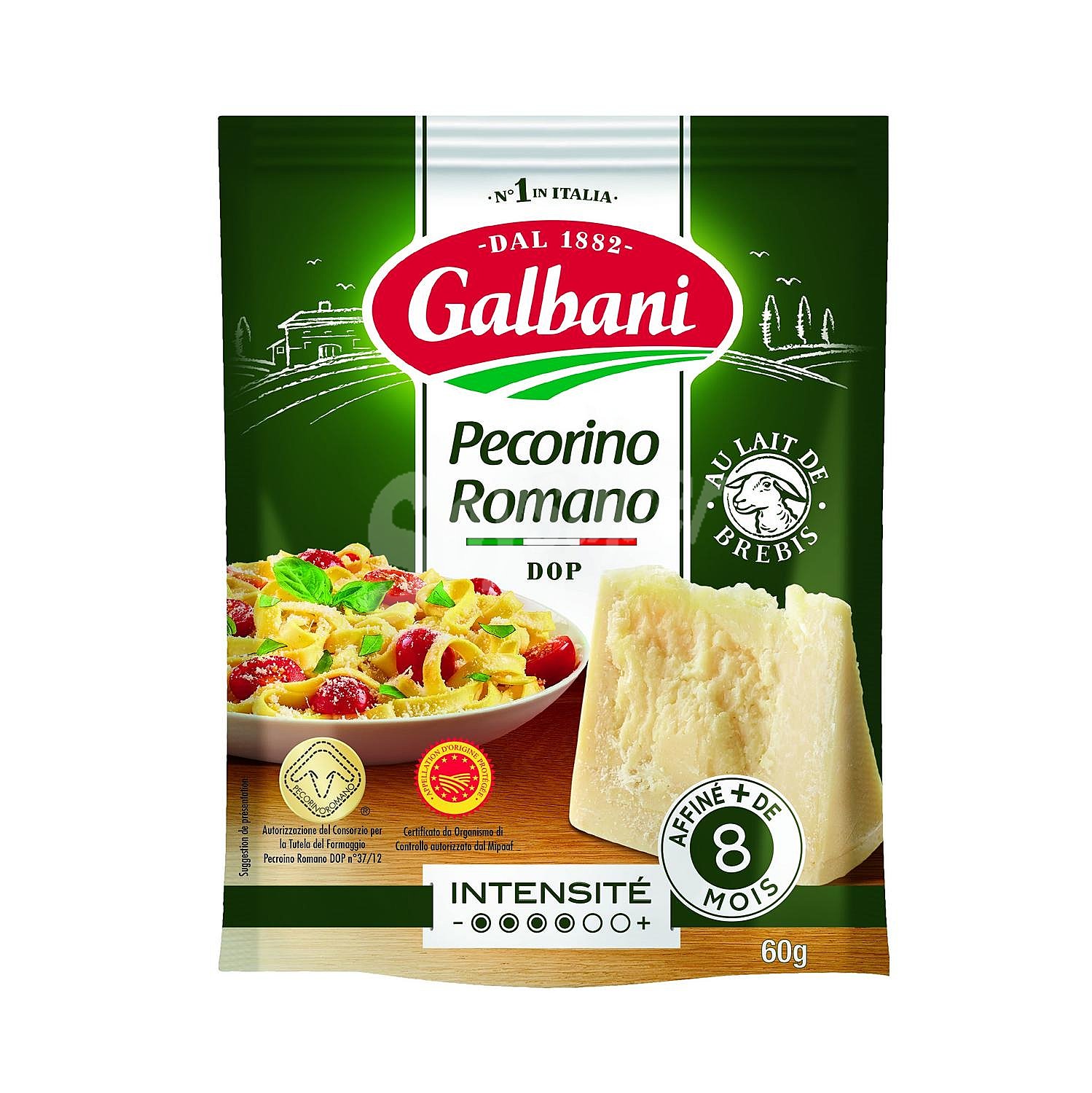 Queso rallado Pecorino Romano DOP Galbani