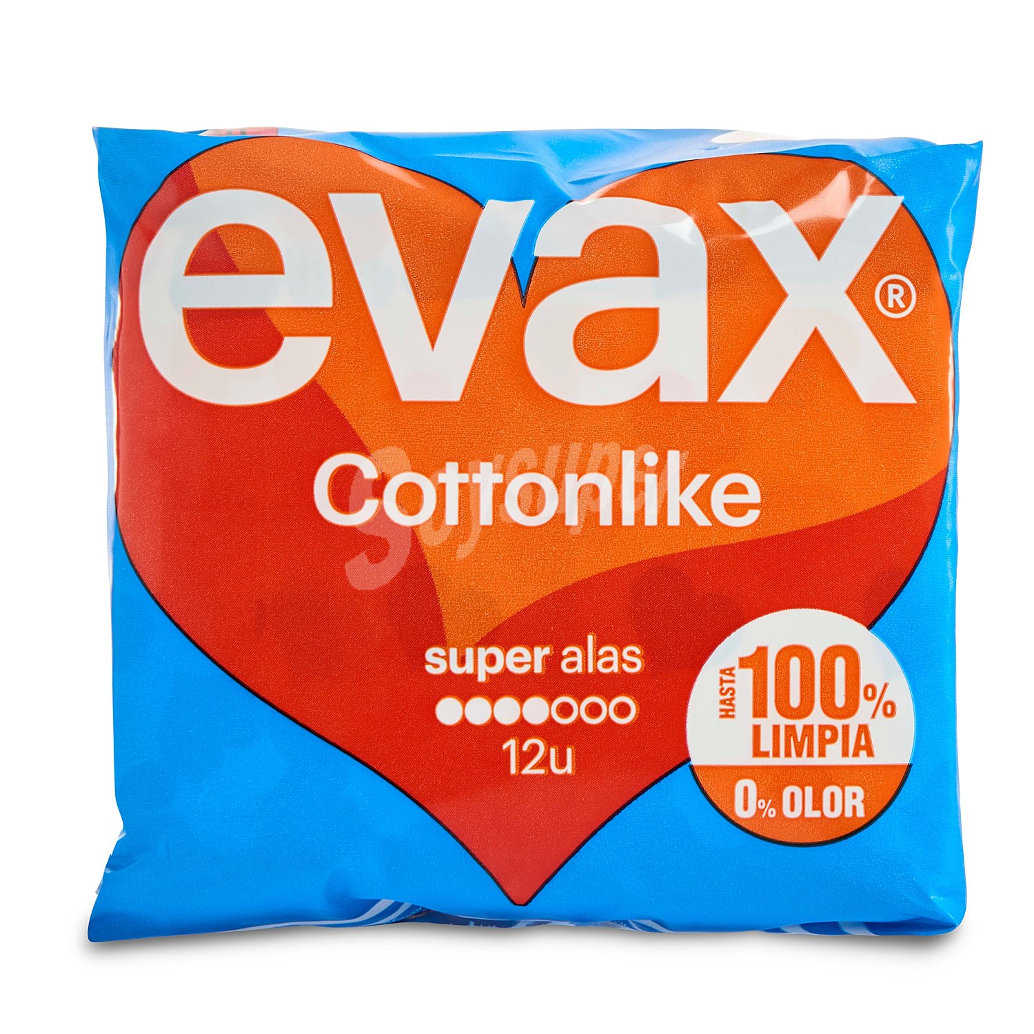 Cottonlike compresa super con alas