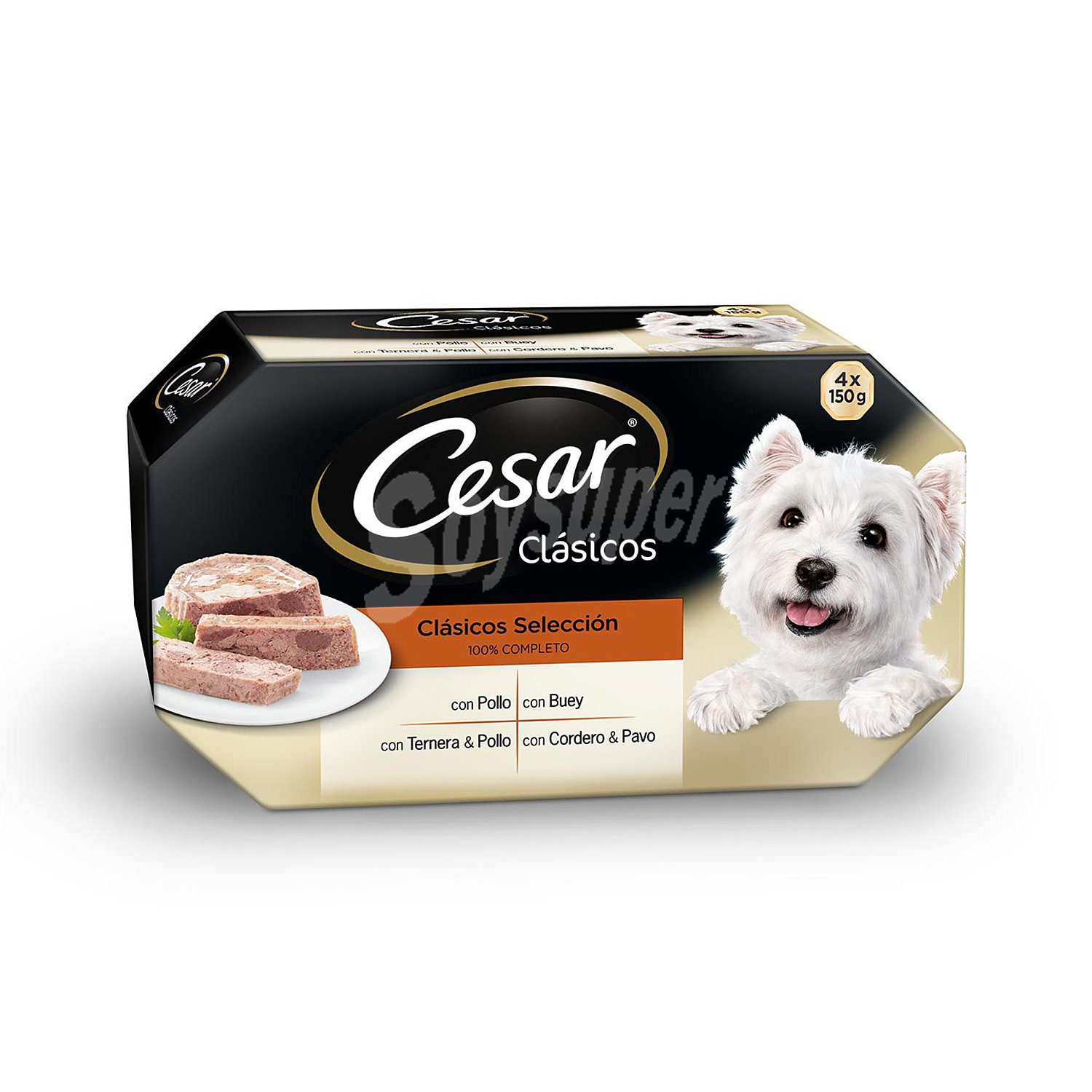 Alimento para perros clásicos selección multipack 4 x 150 gr