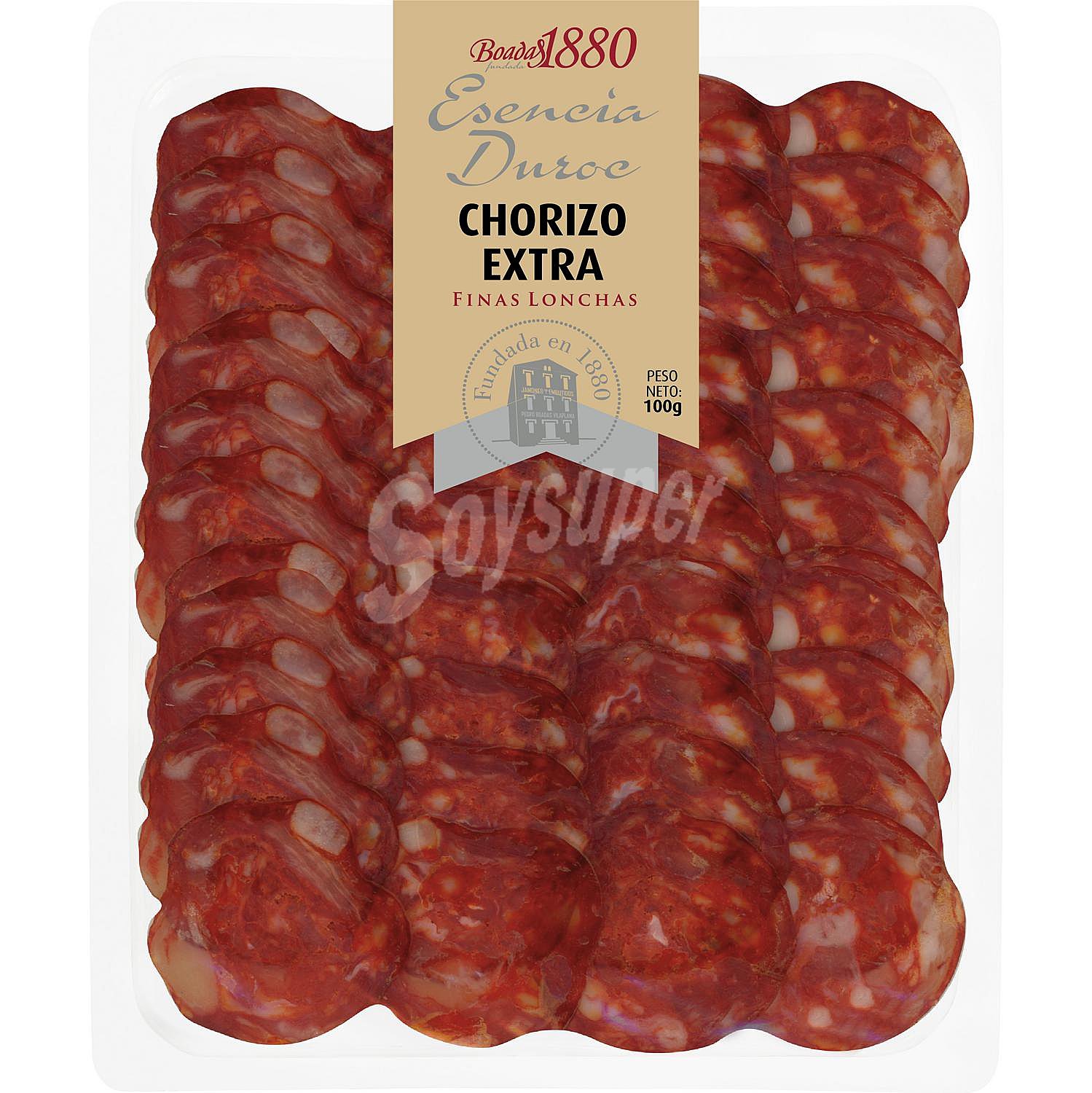 Chorizo extra 50% raza duroc Eséncia Duroc