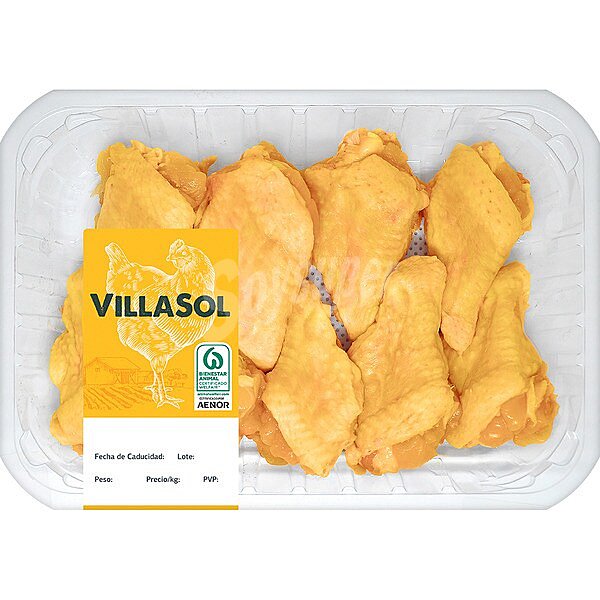 Pollo Amarillo blanquetas peso aproximado