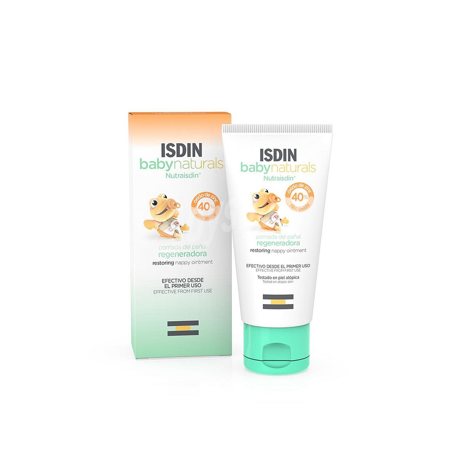 Pomada del pañal reparadora ZN40 Baby Naturals Isdin