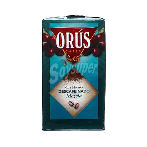 Orús Café molido descafeinado mezcla 50/50 orus